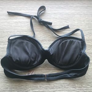 Victoria's Secret Swim - Black Halter Push Up VS Bikini Top Victoria's Secret Swim - Black Halter Push Up VS Bikini Top